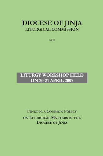 Cover of Liturgical Guidelines